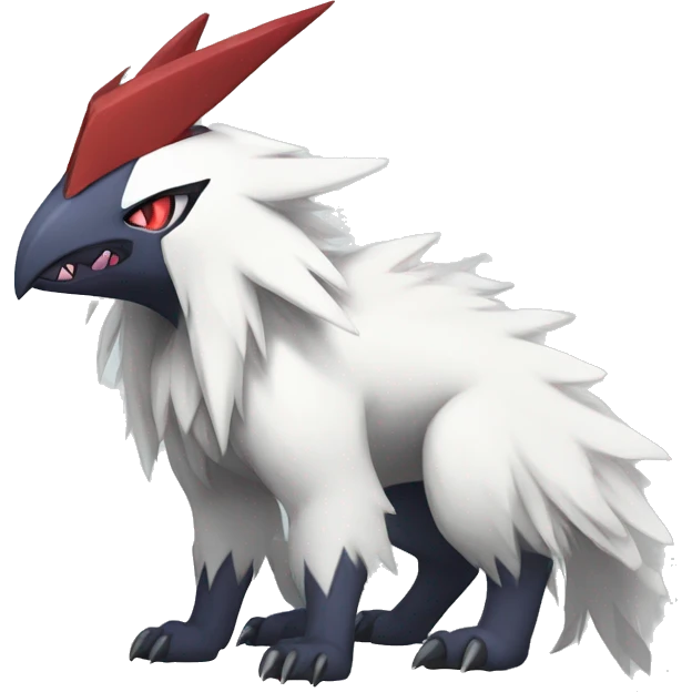 Cool Edgy Absol-Zangoose-Quilava, full body emoji