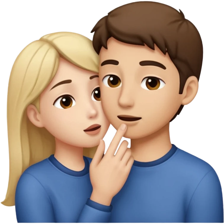 Whisper to ear emoji