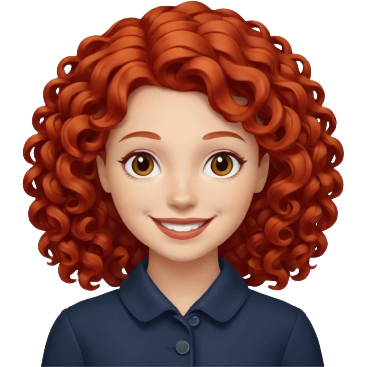 Rose DeWitt Bukater curly red hair emoji