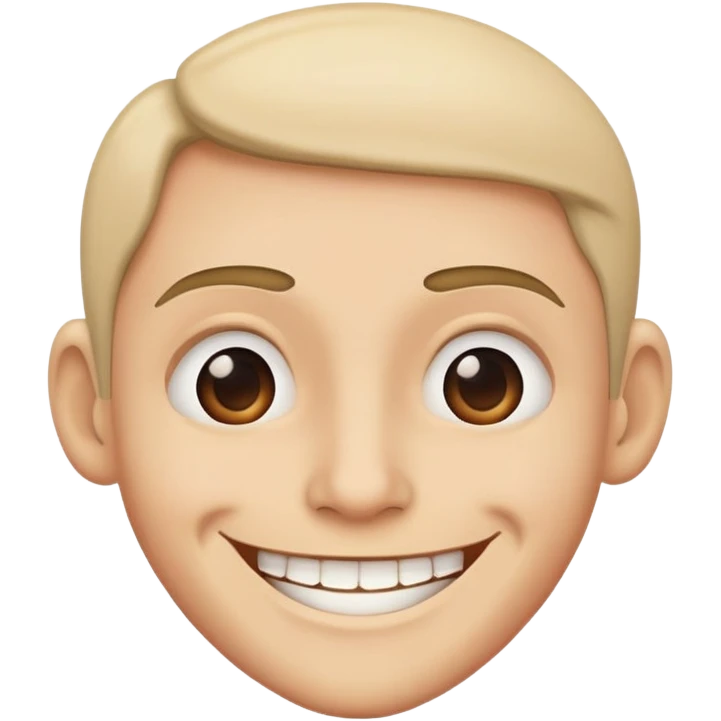 crooked smile emoji