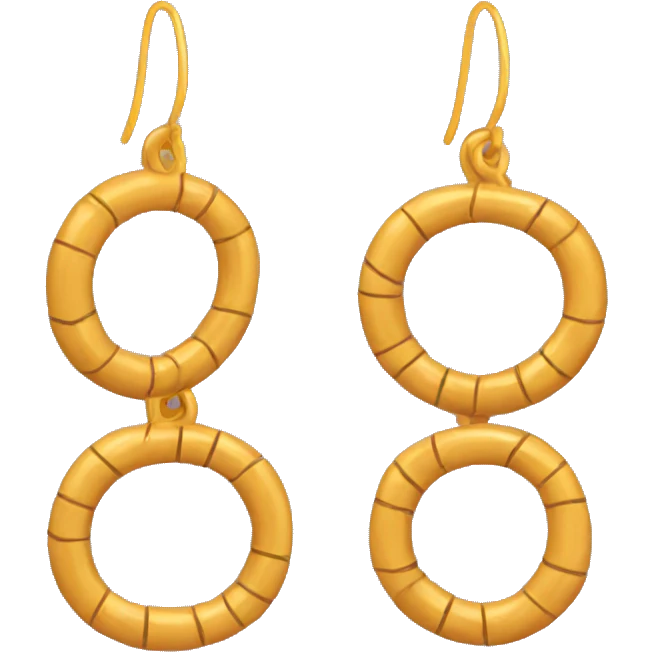 Hoop earrings emoji