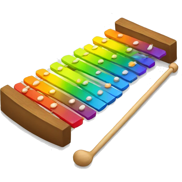 rainbow Xylophone emoji