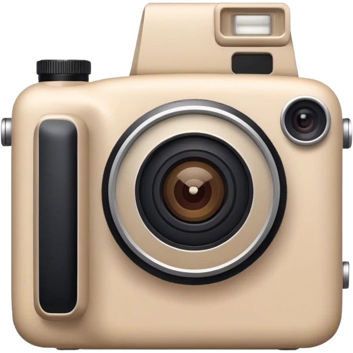 Camera beige emoji