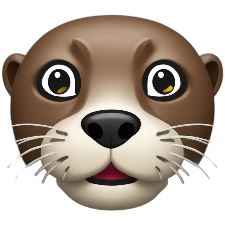 otter lego face emoji