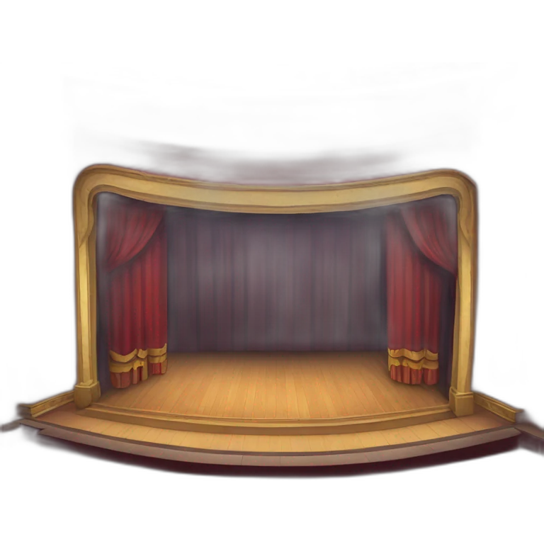 theater courtains emoji