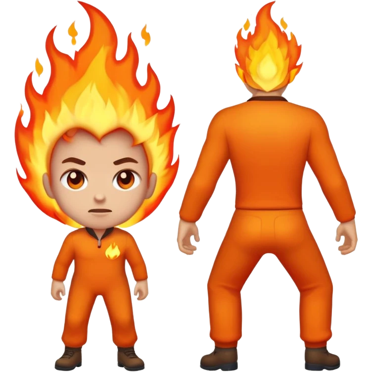 Light a fire under your butt emoji