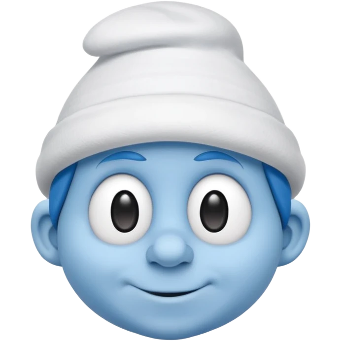 Smurf emoji