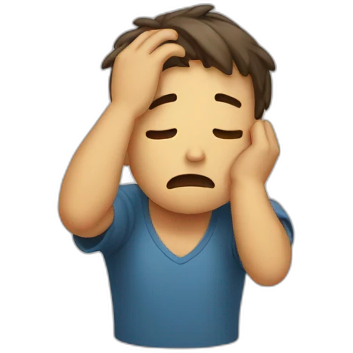 facepalm guy emoji