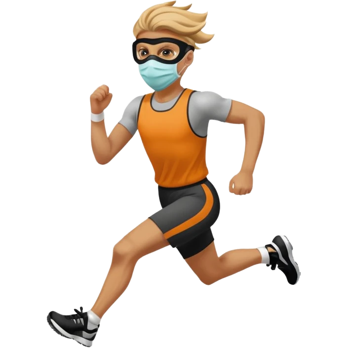 Robber running emoji