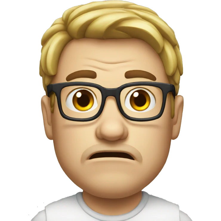 angry nerd emoji