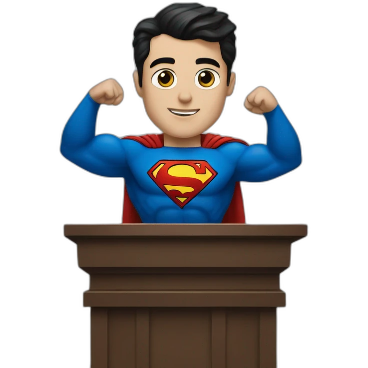 superman-and-political-pulpit emoji
