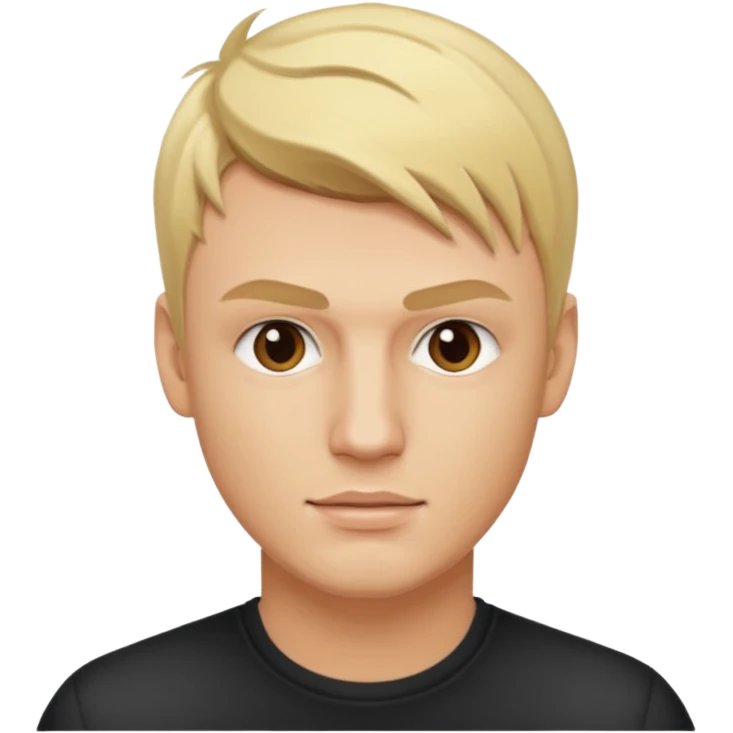 Nick Carter from Backstreet Boys with blonde hair emoji