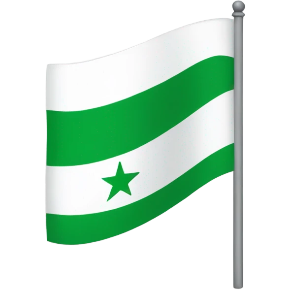 Green Syrian flag emoji