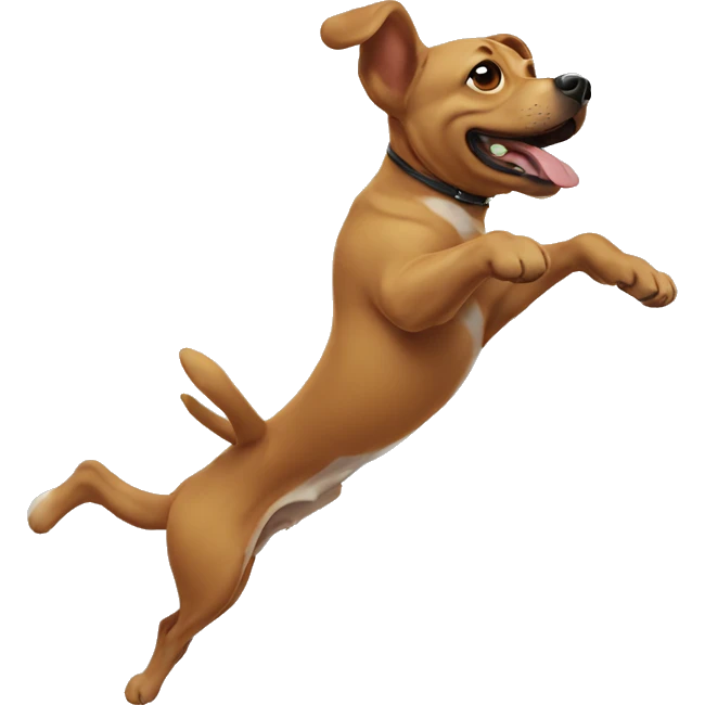dog backflipping emoji