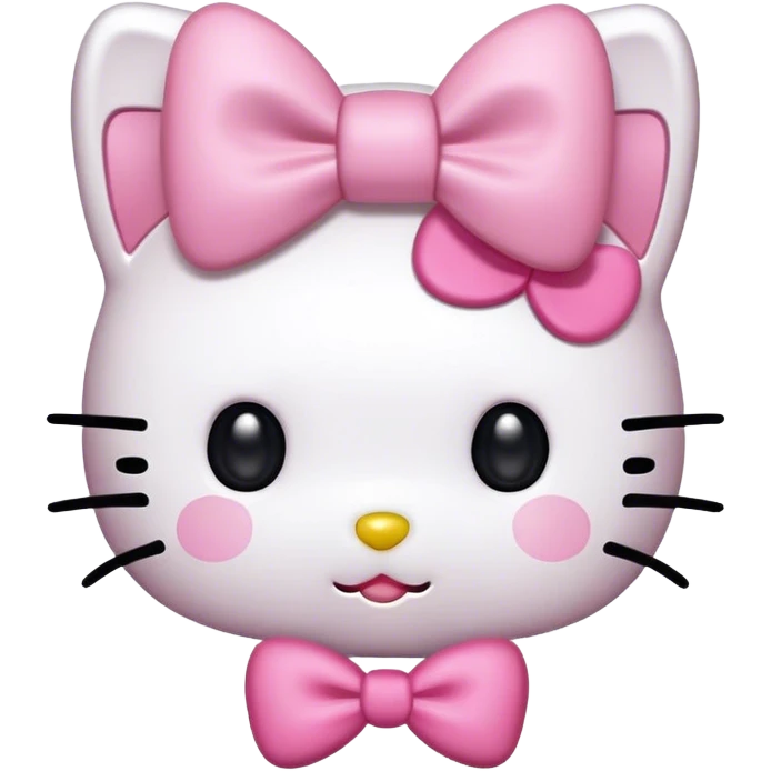 Kurdeleli hello kitty emoji