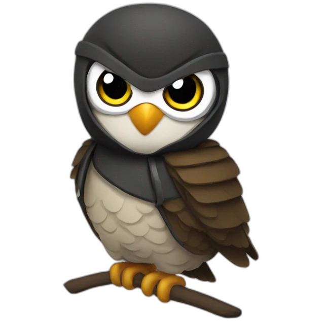 Ninja owl emoji