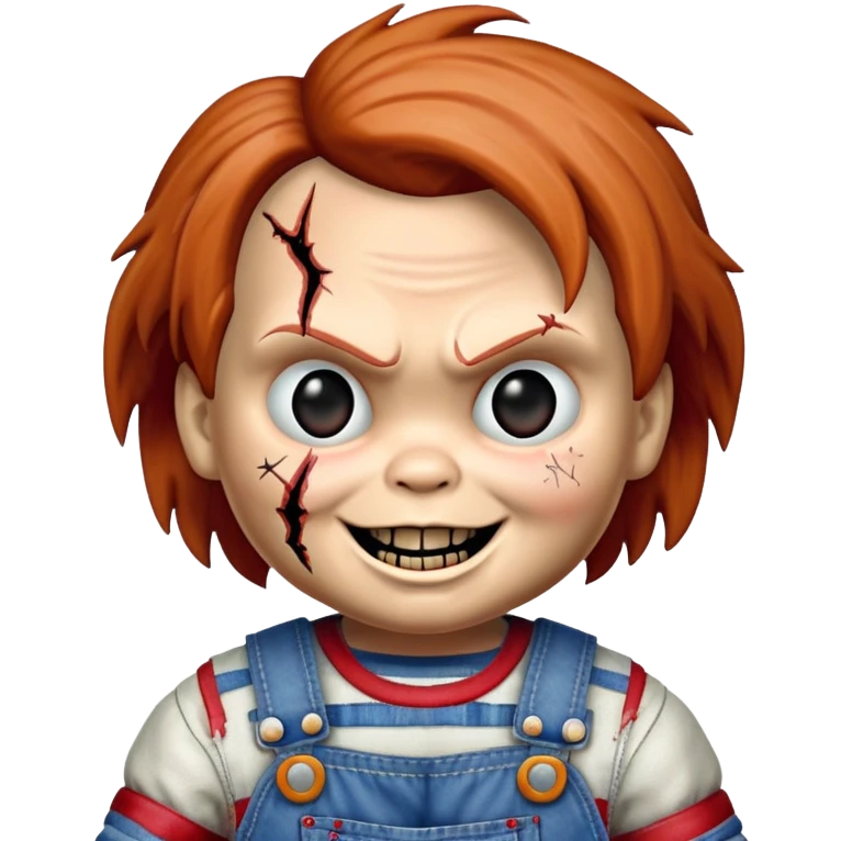 Scary chucky  emoji