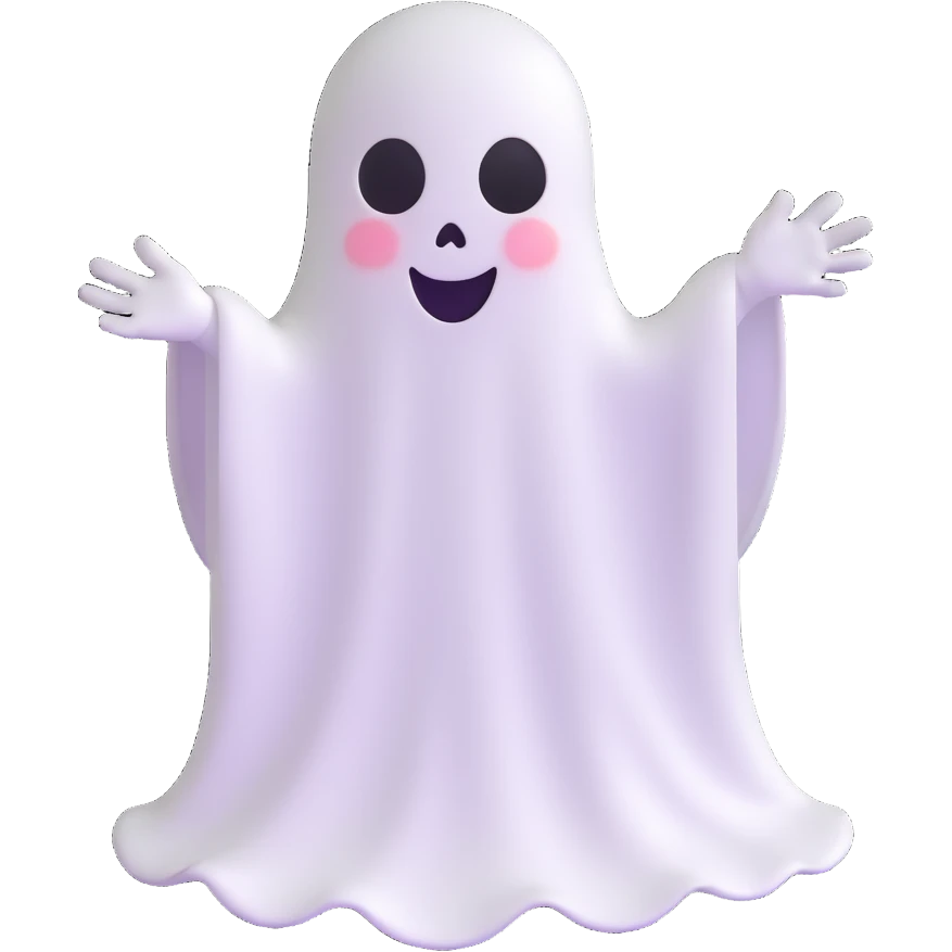 cute ghost emoji