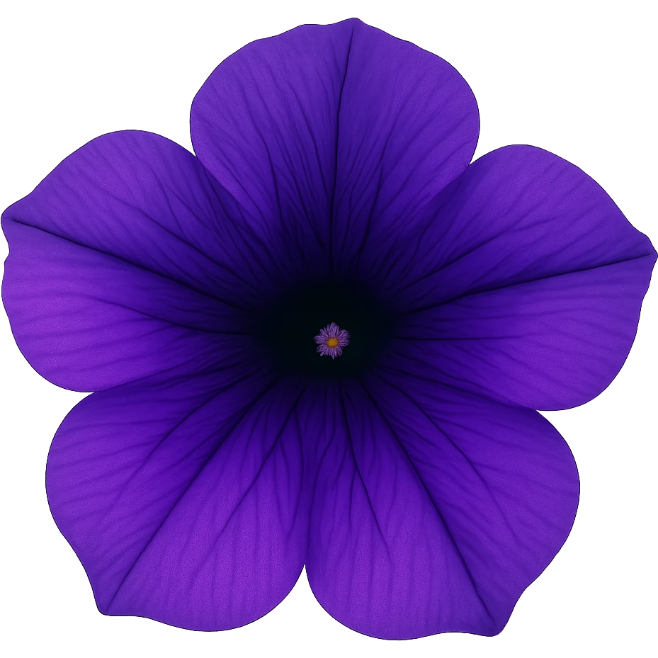Purple-Violet-Indigo-Purple-Gradient Petuniaemoji    , remove background emoji