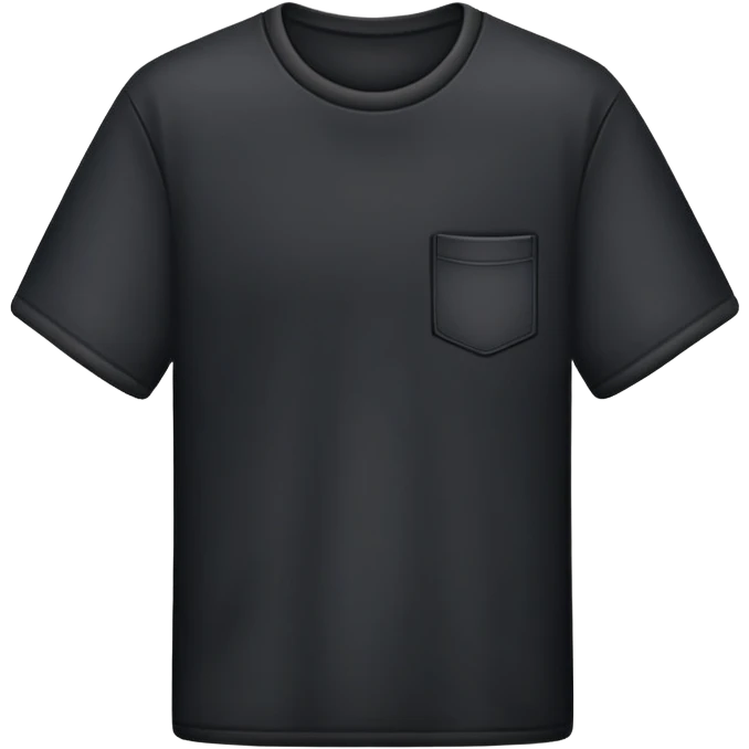 Black shirt emoji