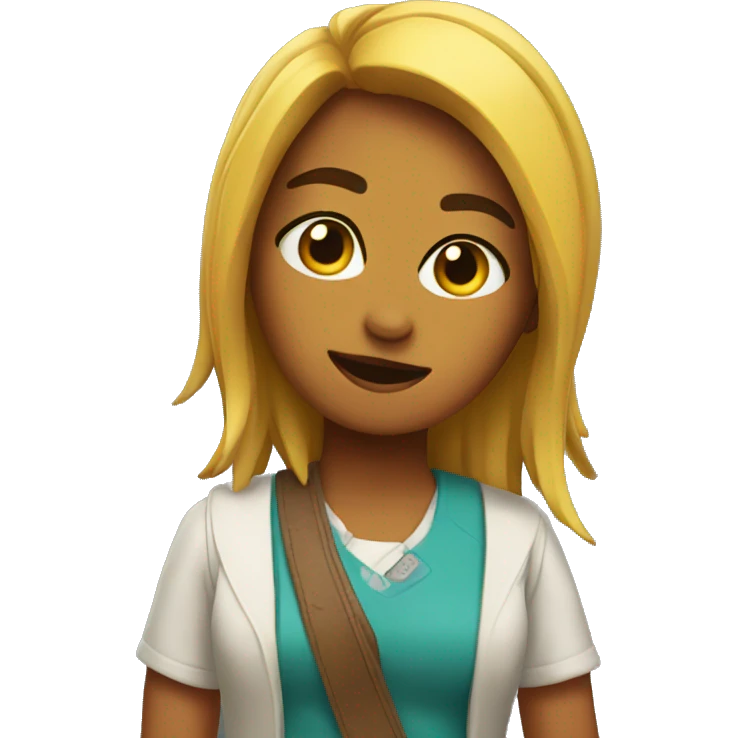 Chica emoji