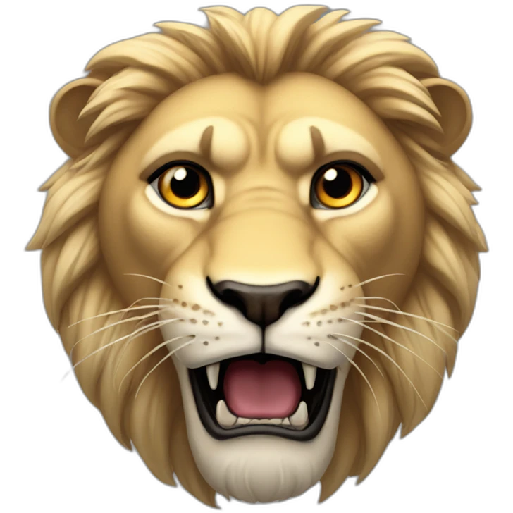 Javier Milei lion angry emoji