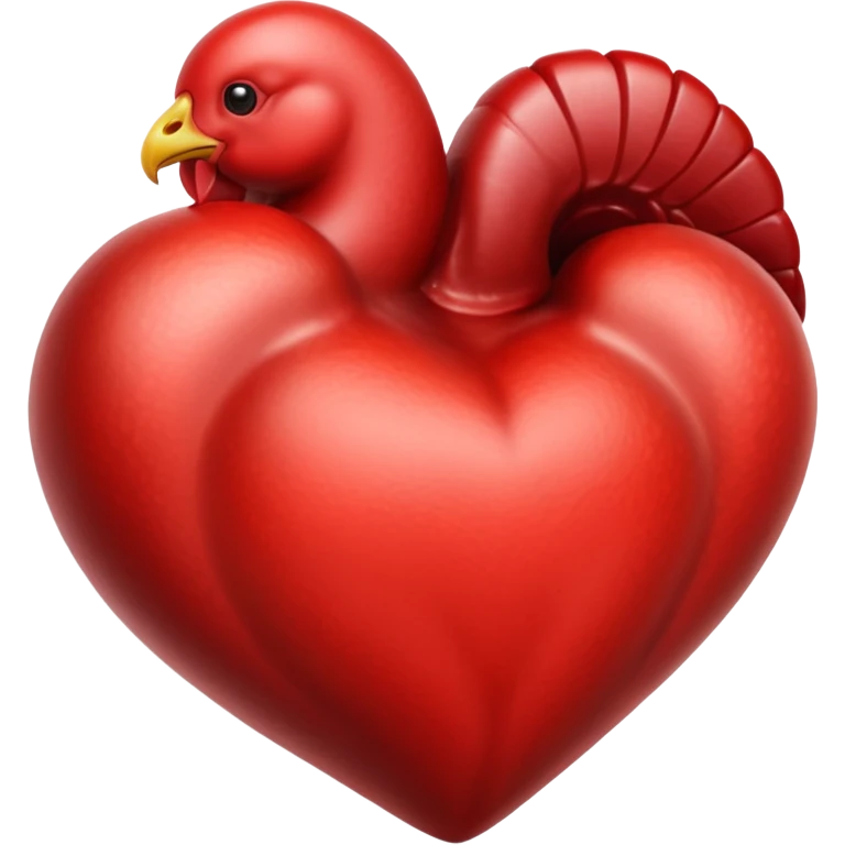 turkey heart emoji