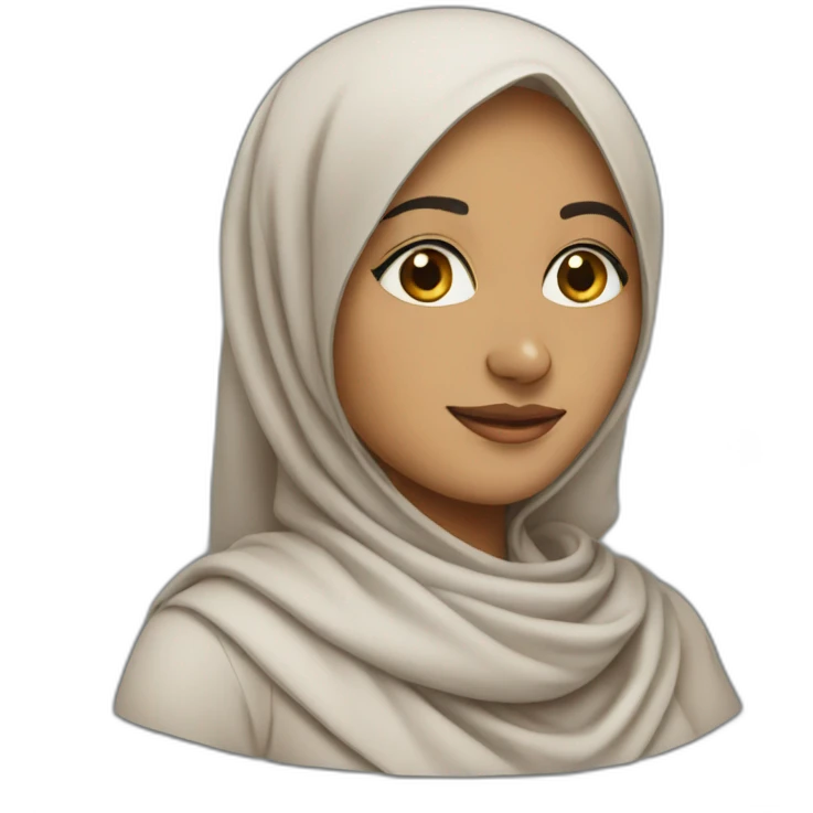 Hijab indian female  emoji