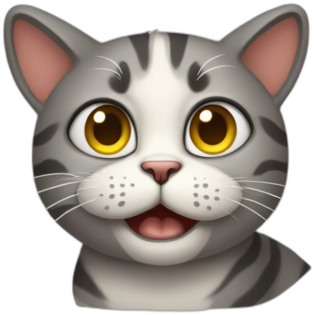 upset cat emoji