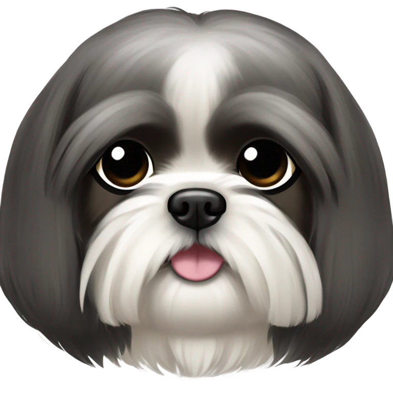Shih tzu short hair  emoji