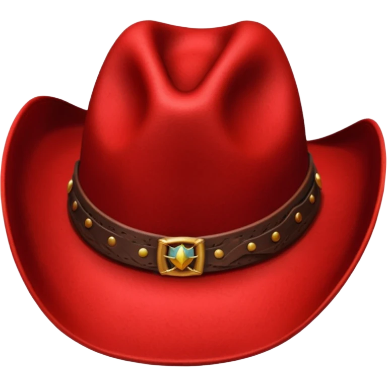 Red cowboy hat   emoji