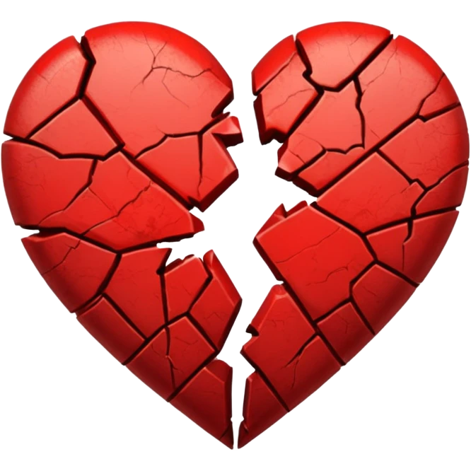 broken heart
 emoji