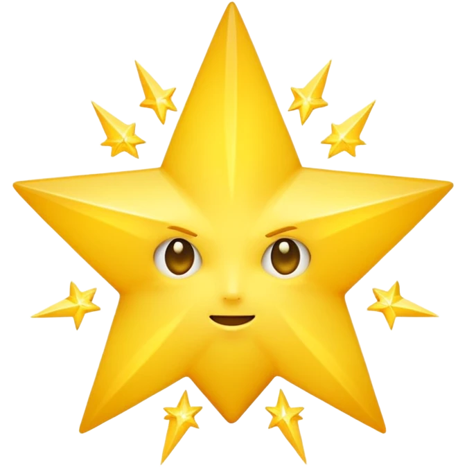 star without a face  emoji