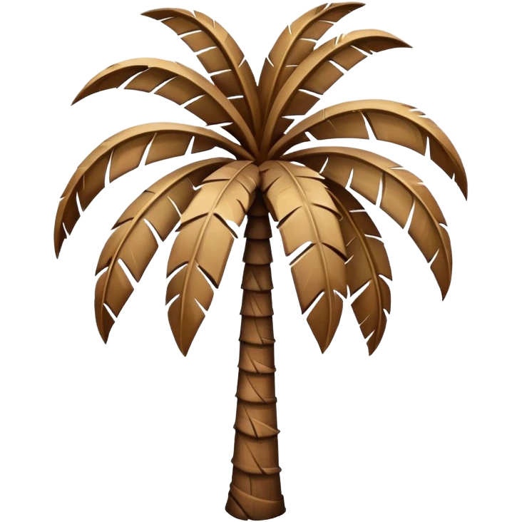 Palm tree withour leafs emoji