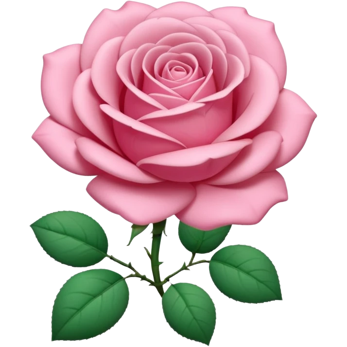 A 3D cartoon rose-pink women’s top with short sleeves, soft fabric texture, gentle lighting, isolated on plain background.negative: rose flower. emoji