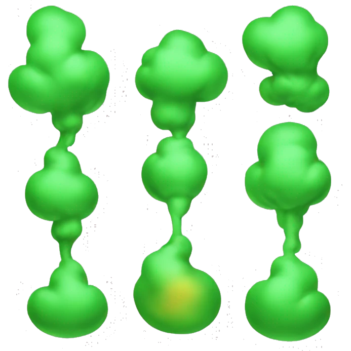 fart gas green emoji