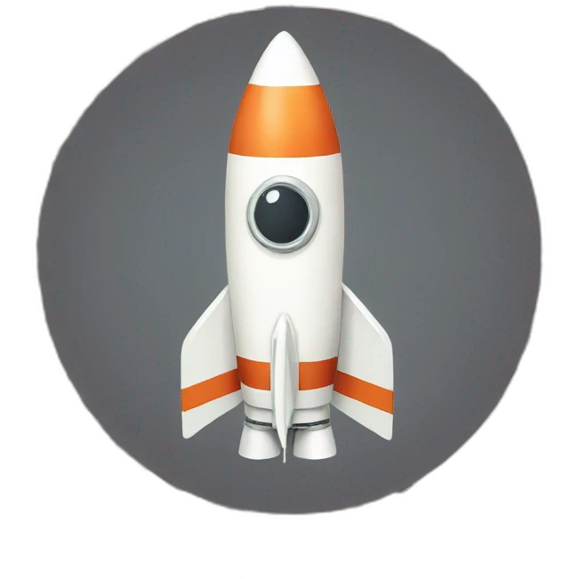 rocket with dollars emoji