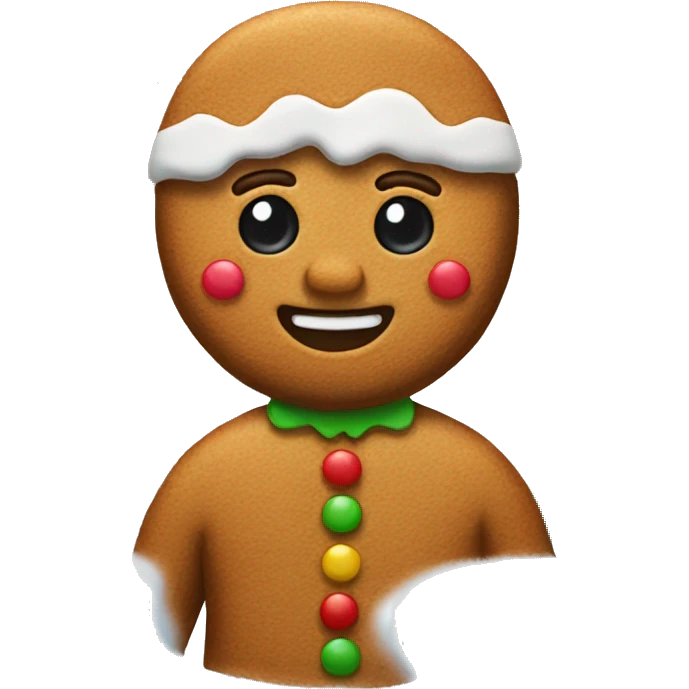 Gingerbread emoji