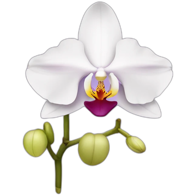 orchid emoji