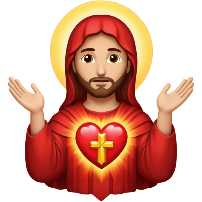 sagrado corazón de Jesús  emoji