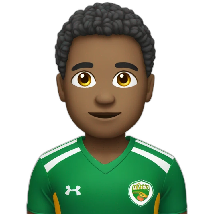 Midget footballer emoji