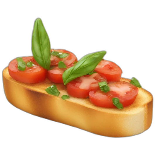 Crispy bruschetta emoji