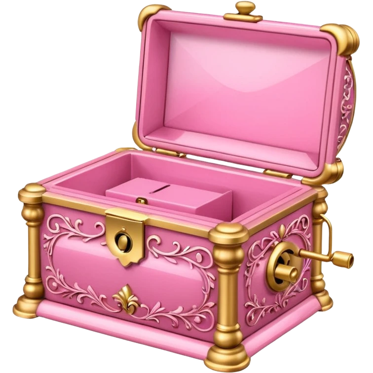 pink music box emoji
