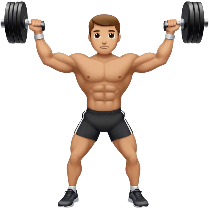 anterior deltoid dumbbell raise emoji
