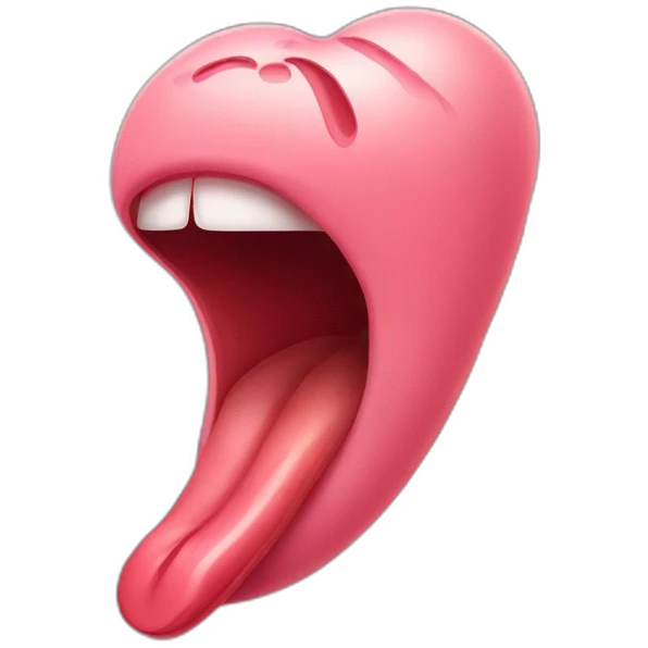 Tongue emoji