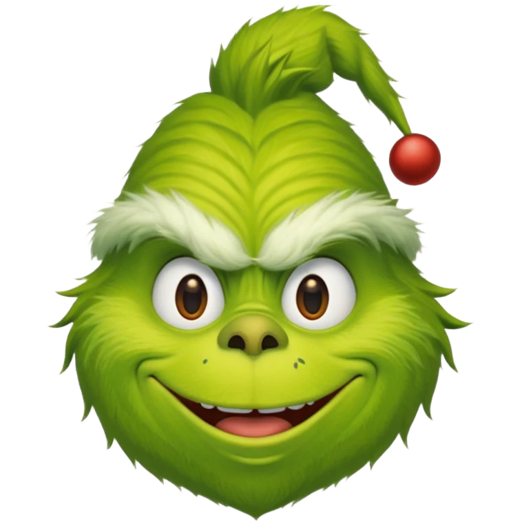 Dr suess grinch emoji