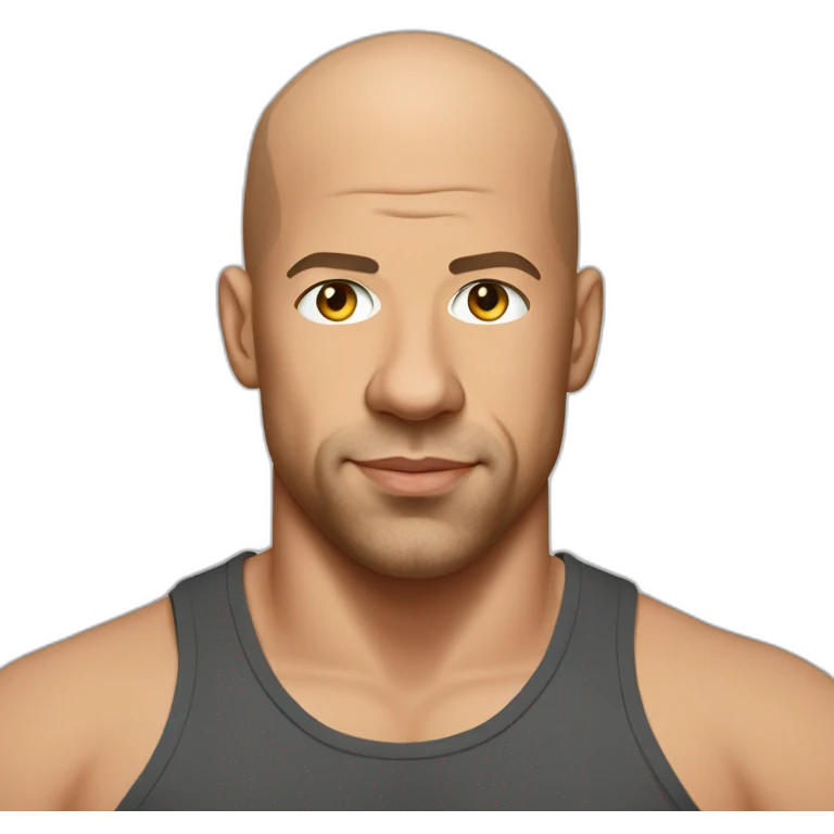 Vin diesel in tanktop emoji