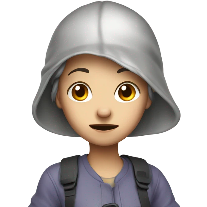 Rat as disaster girl face emoji