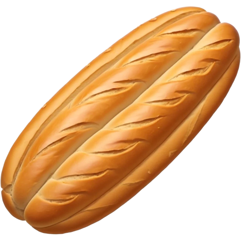 country bread look like ovan baguette emoji