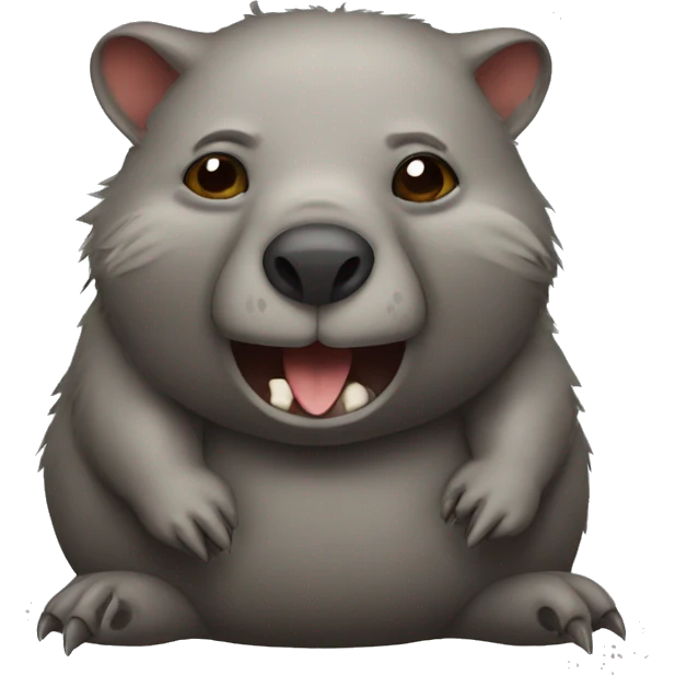 sick wombat emoji